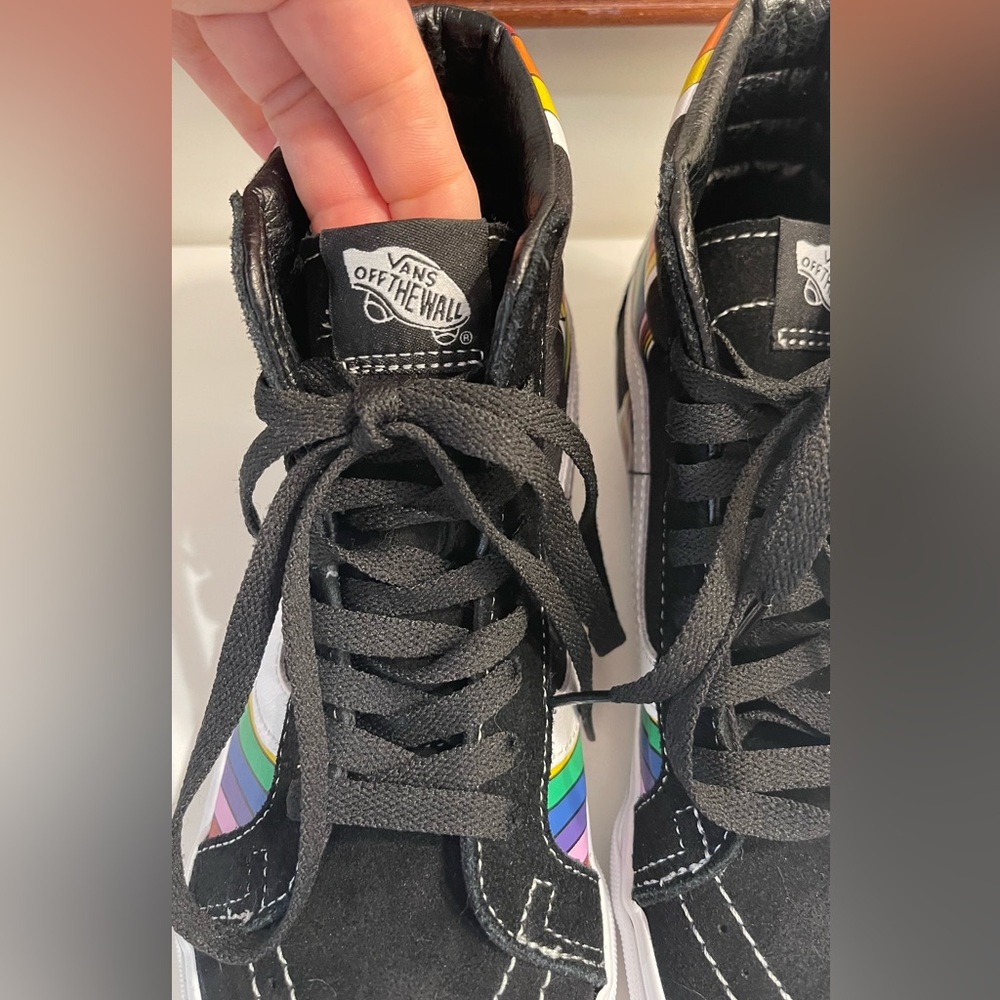 Vans Colorful High-Top Skate Sneakers - Picture 11 of 15